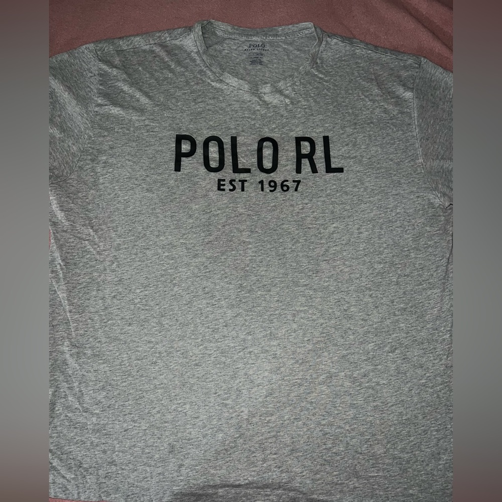 Polo RL Grey Classic Fit